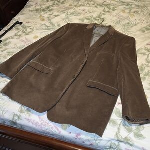 Saddlebred xxl Men's Brown Corduroy Blazer (034)